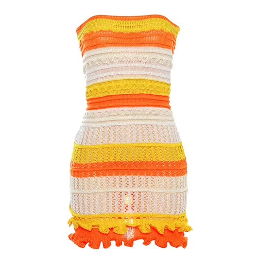 “Private Island” Crochet Dress